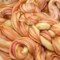 Merino Silk Luxe Tonal Designer Blend. Superfine Merino, Mulberry Silk, Tussah Silk. Top Roving for Spinning or Felting.